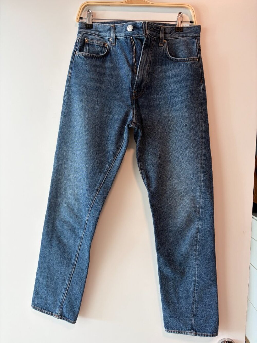 TOTEME Twisted Seam Jeans — Size 26